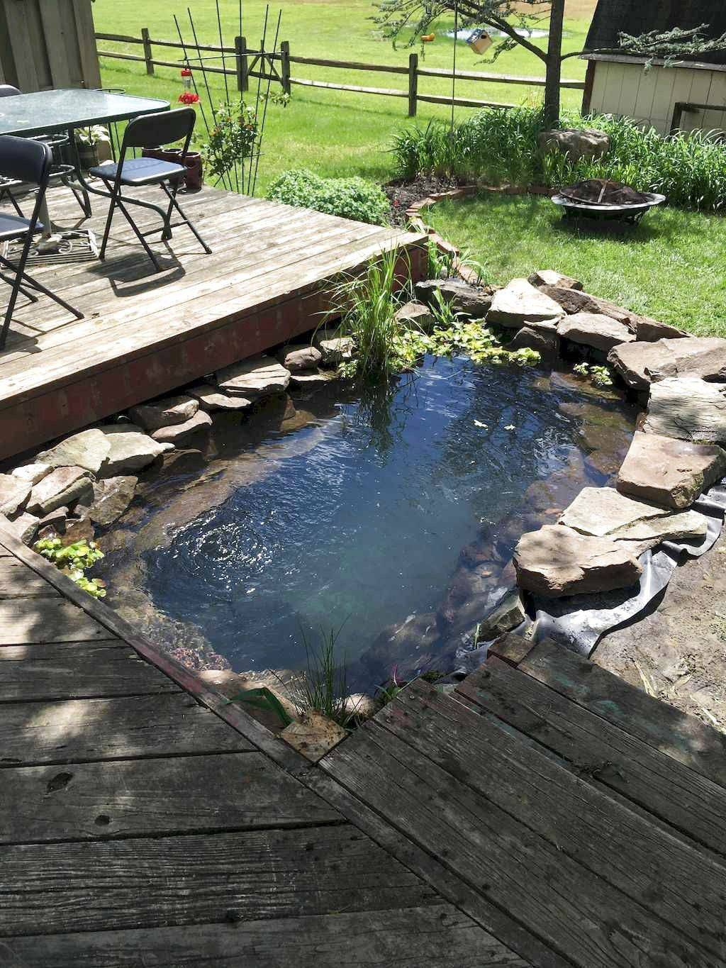 Amazing Backyard Waterfall And Pond Landscaping Ideas