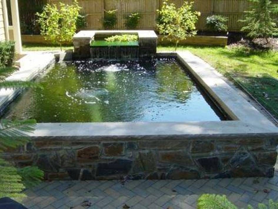 14 Raised Garden Pond with Waterfall Ideas You Should Look | SharonSable