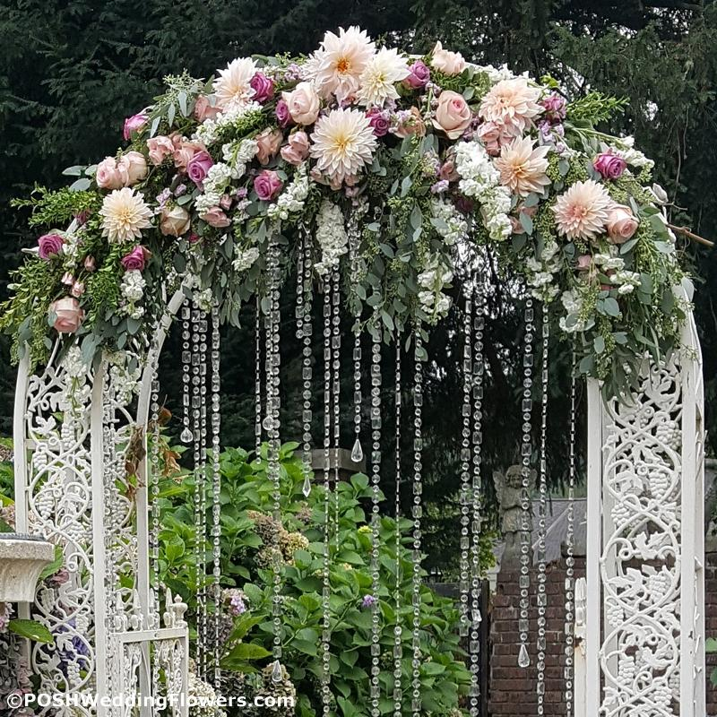 Resin Garden Arch Trellis