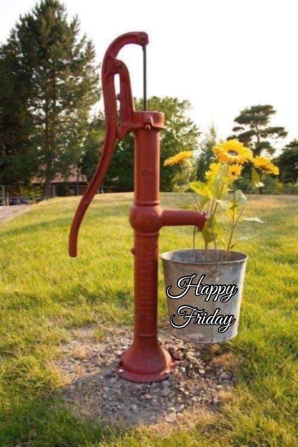 Hand Water Pump Water Feature