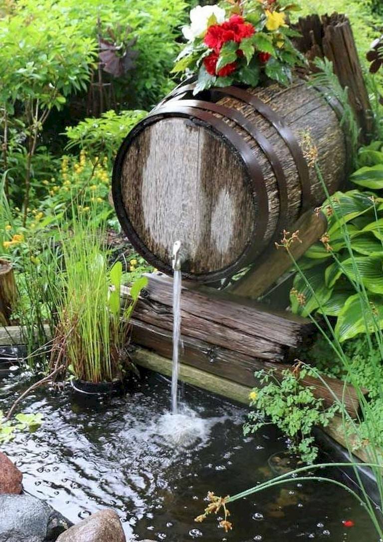 Marvelous Backyard Ponds And Water Garden Landscaping Ideas