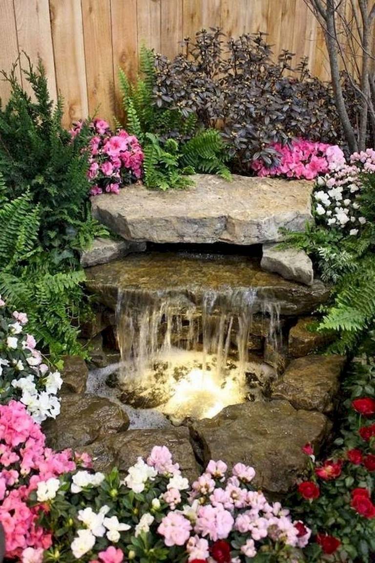 Building Garden Pond Fountains Backyard Design Ideas
