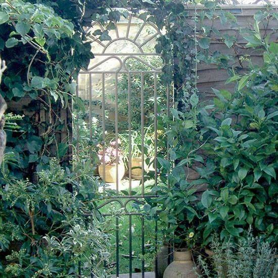 Outdoor Garden Gate Mirror