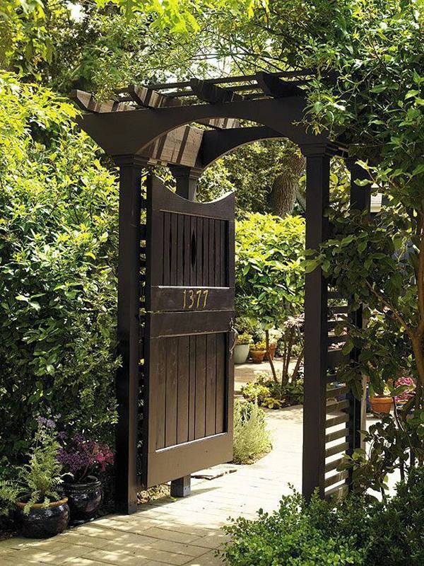Top Best Wooden Gate Ideas Front Side And Backyard Designs