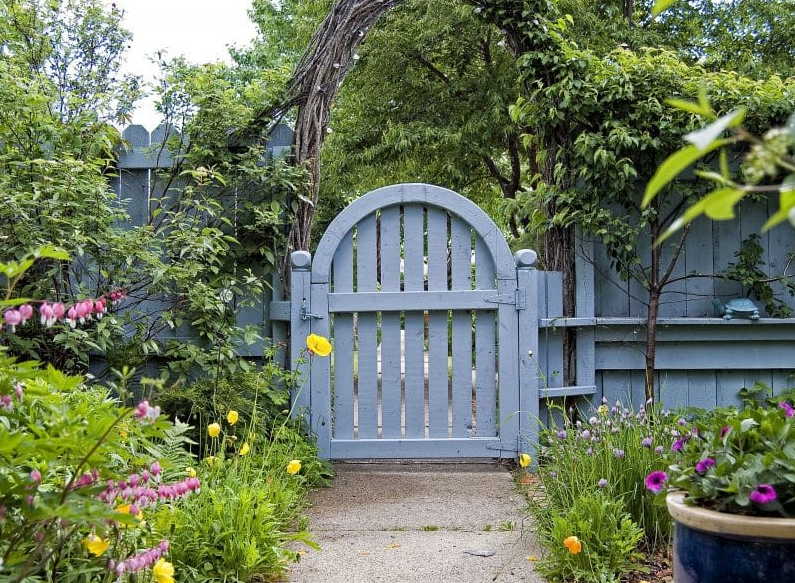 Fantastic Rustic Garden Gates Decor Ideas