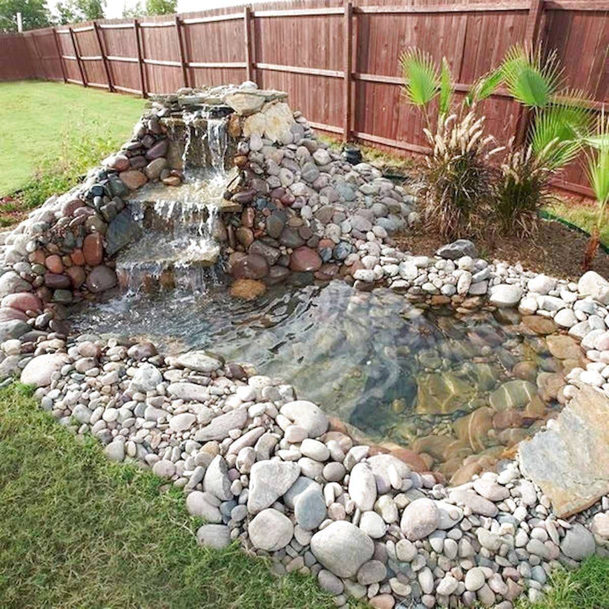Diy Garden Pond Waterfall Ideas Frugal Living Waterfalls Backyard