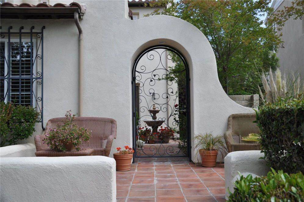 Ornate Wrought Iron Gate