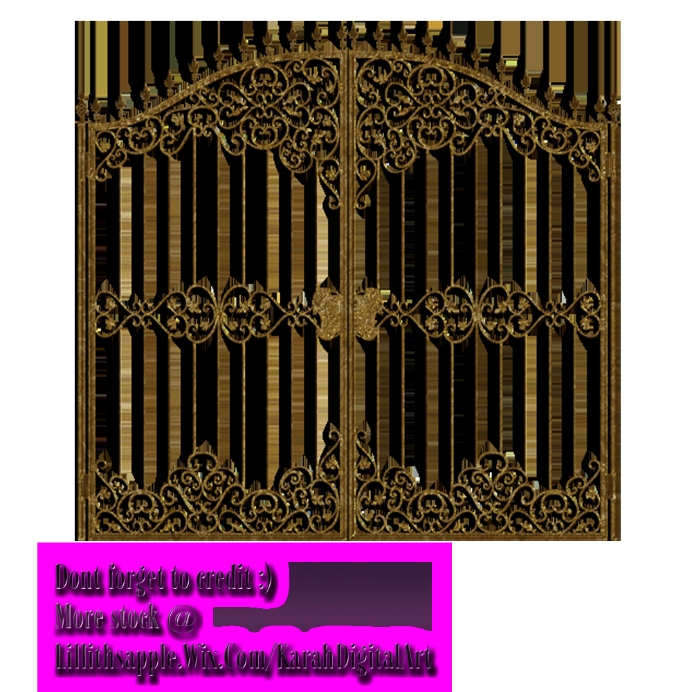 Open Garden Gate Clip Art Gardening Flower And Vegetables