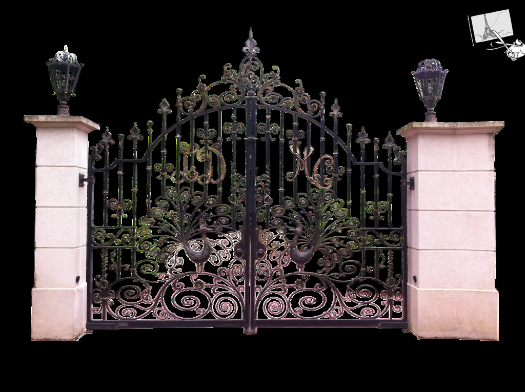 Wrought Iron Garden Gates