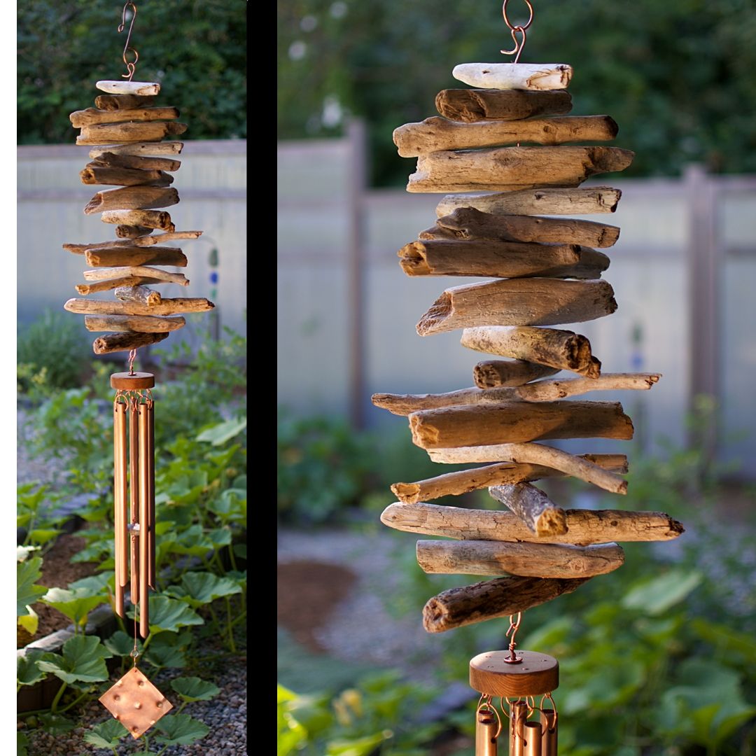 Wine Bottle Wind Chime Ideas Balcony Decoration Ecofriendly Garden