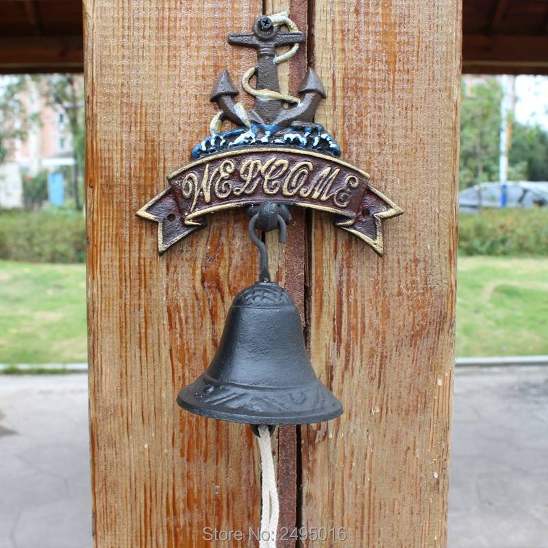 Cow Dinner Bell Vintage Cast Iron Rustic Farm Ranch Cabin