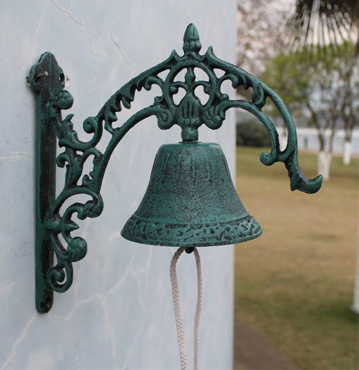 Birds Wrought Iron Bell
