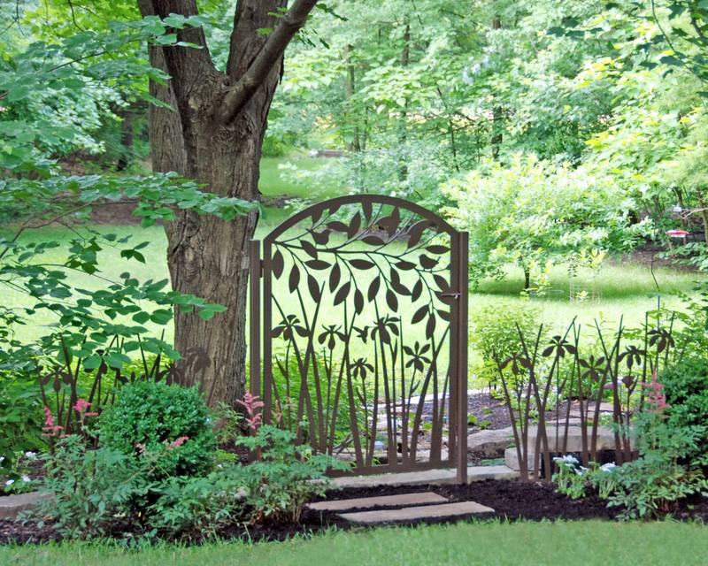 Vinyl Arbor Gate