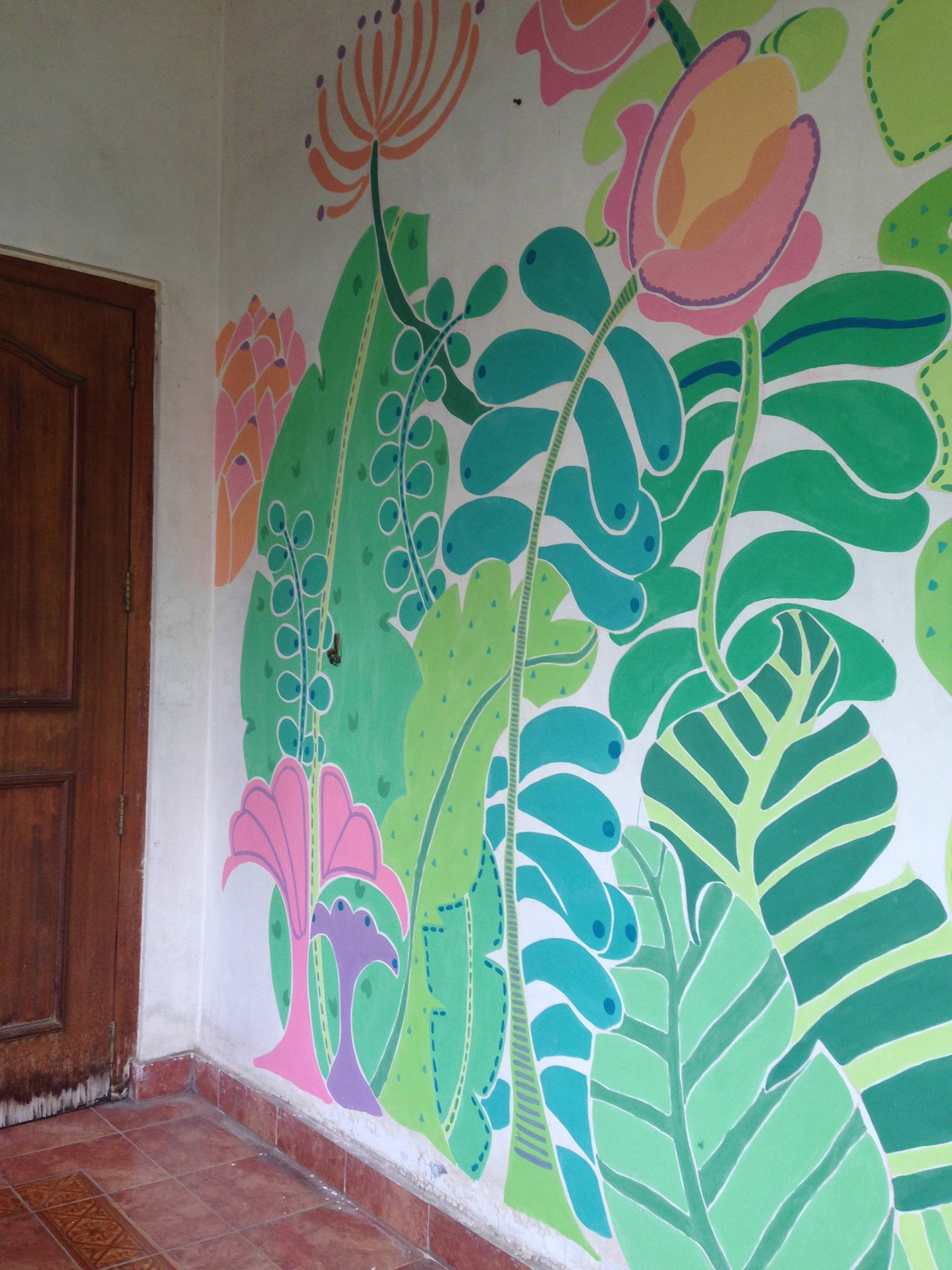 Secret Garden Mural