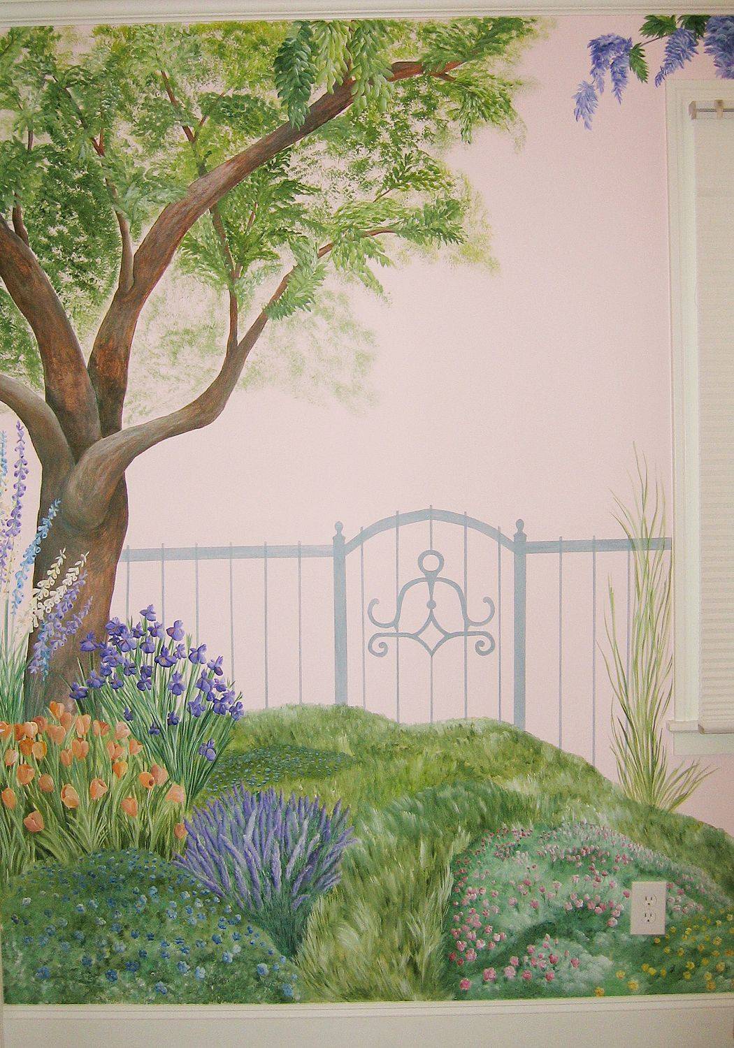 16 Secret Garden Wall Mural Ideas You Gonna Love SharonSable