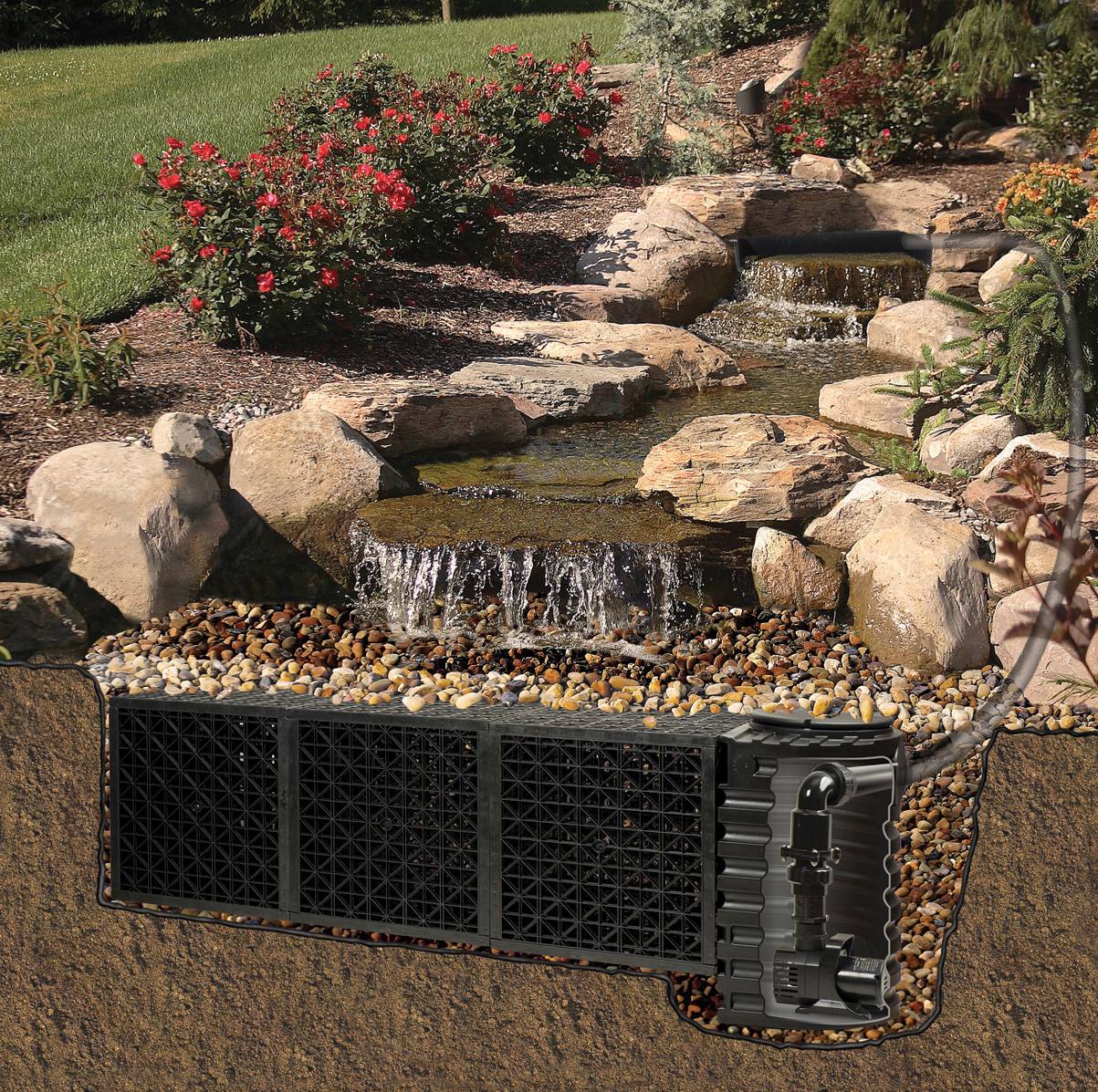 Mini Justafalls Pondless Waterfall Kit