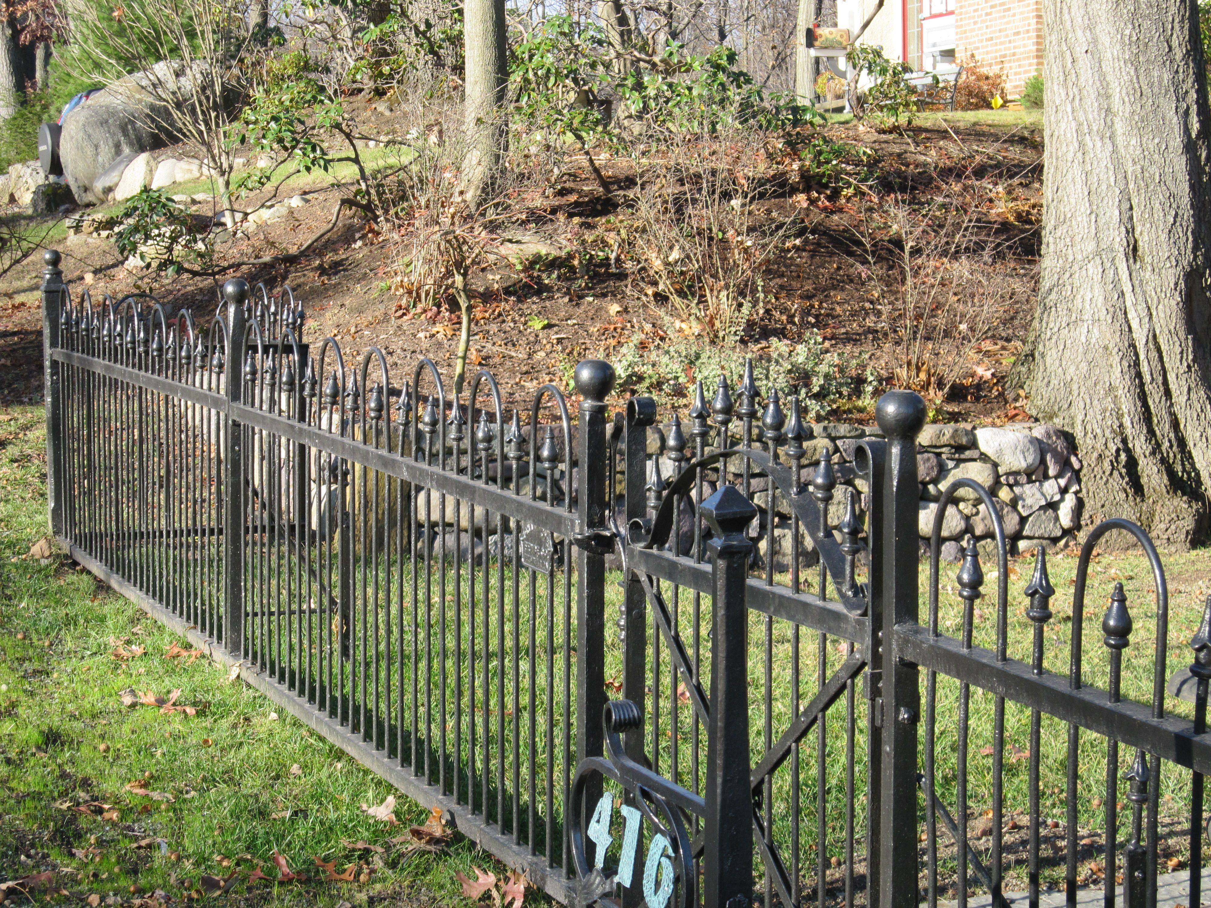 Beautiful Fence Work Victorian Gardens