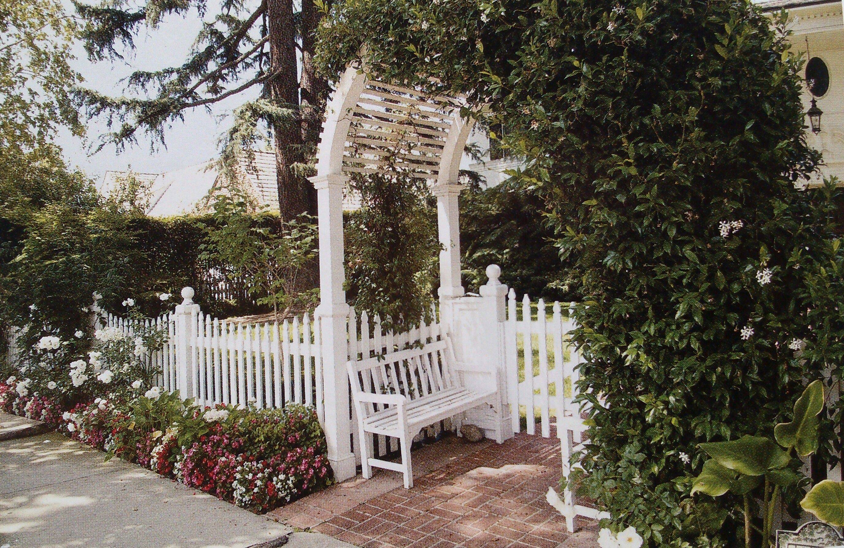Antique Iron Garden Trellis Designs Outdoor Decorations