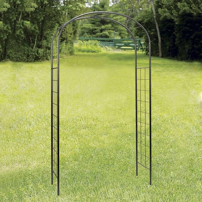 Ft W X Ft H Black Garden Arbor