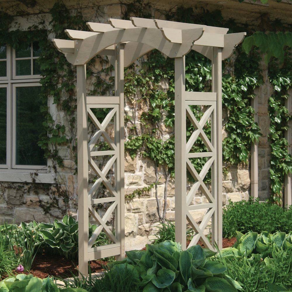 All Things Cedar Natural Garden Arbor