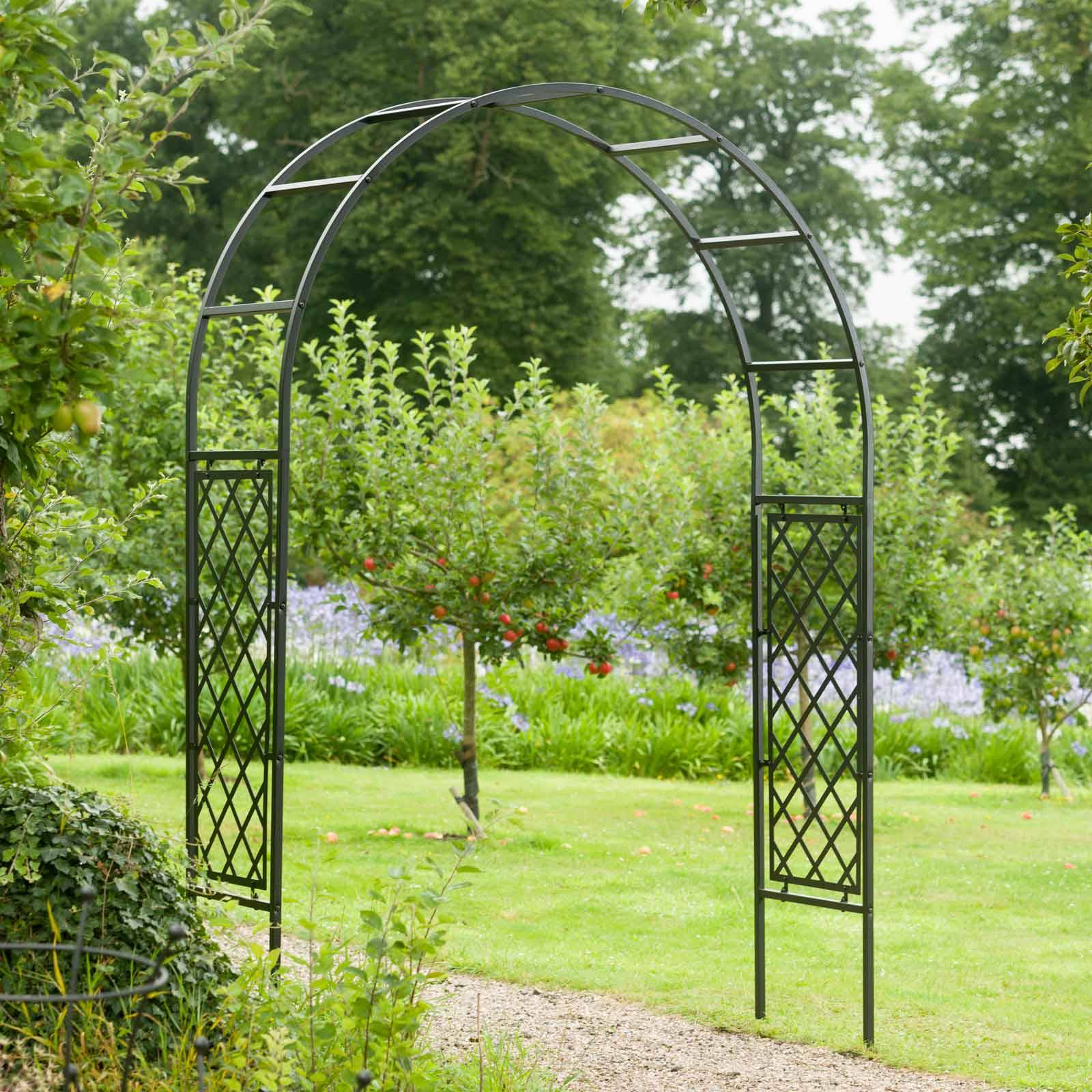 Garden Arch Half Lattice Harrod Horticultural