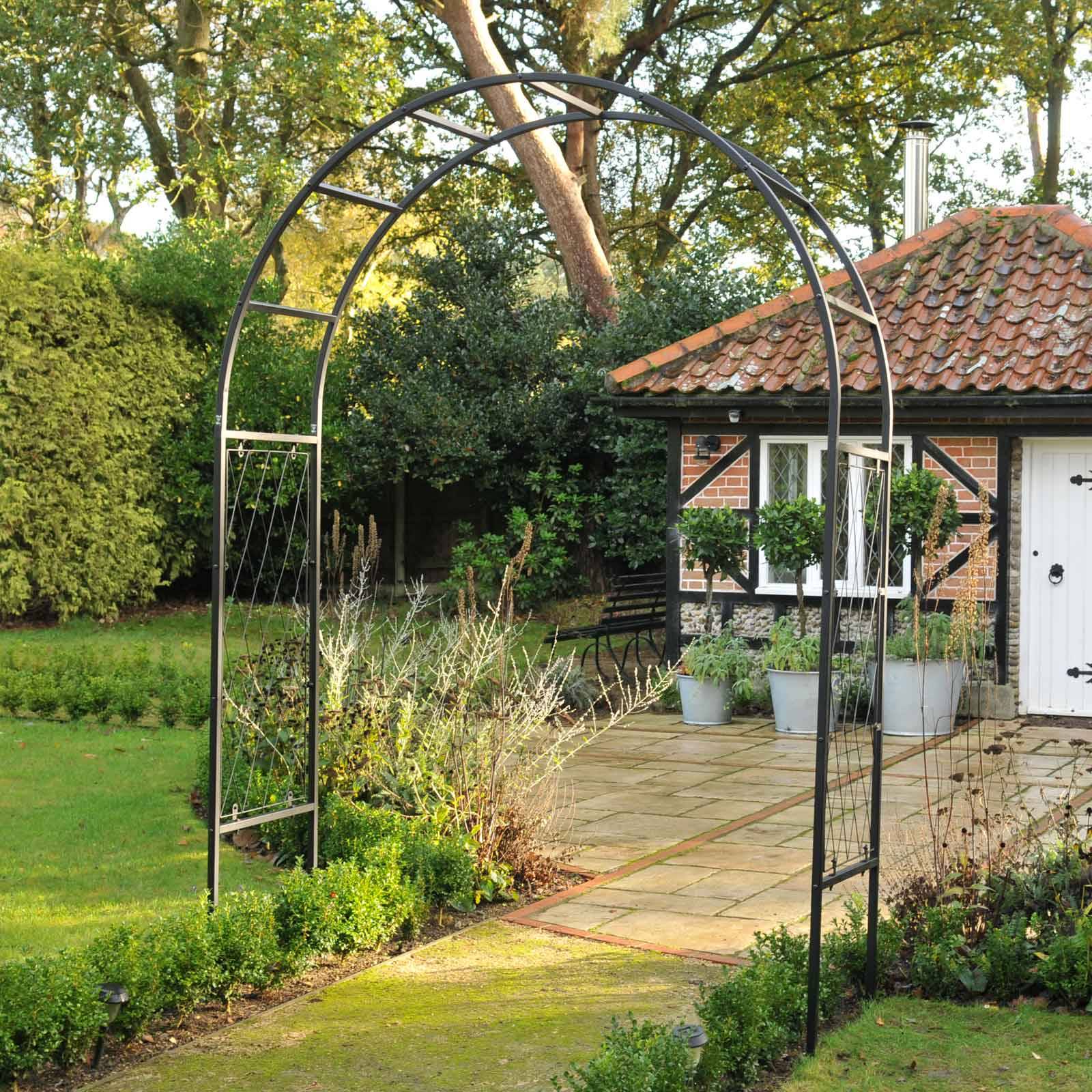 Ogee Half Lattice Arch Garden Arches