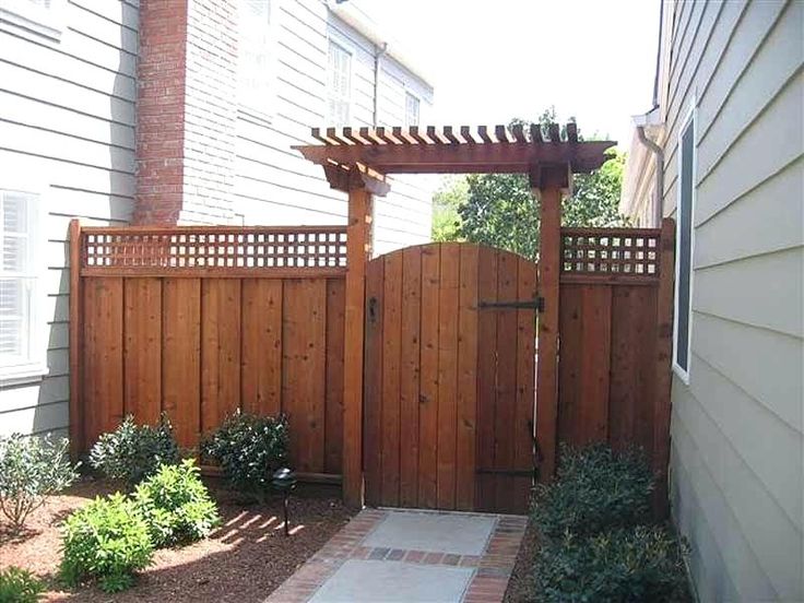 W Arbor Garden Gate Ideas
