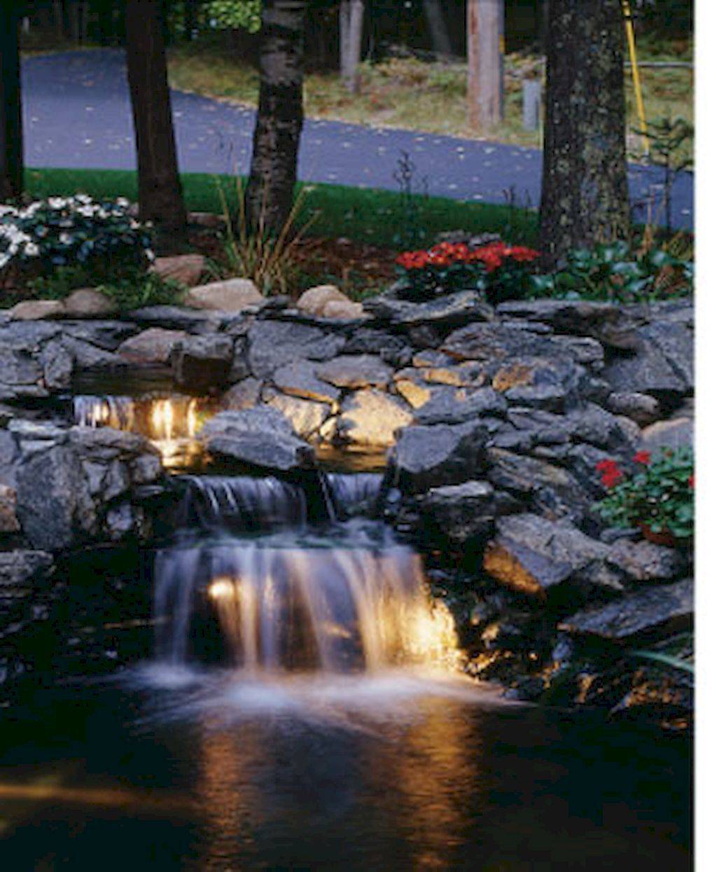 Ground Patio Pond Backyard Summer Small Fish