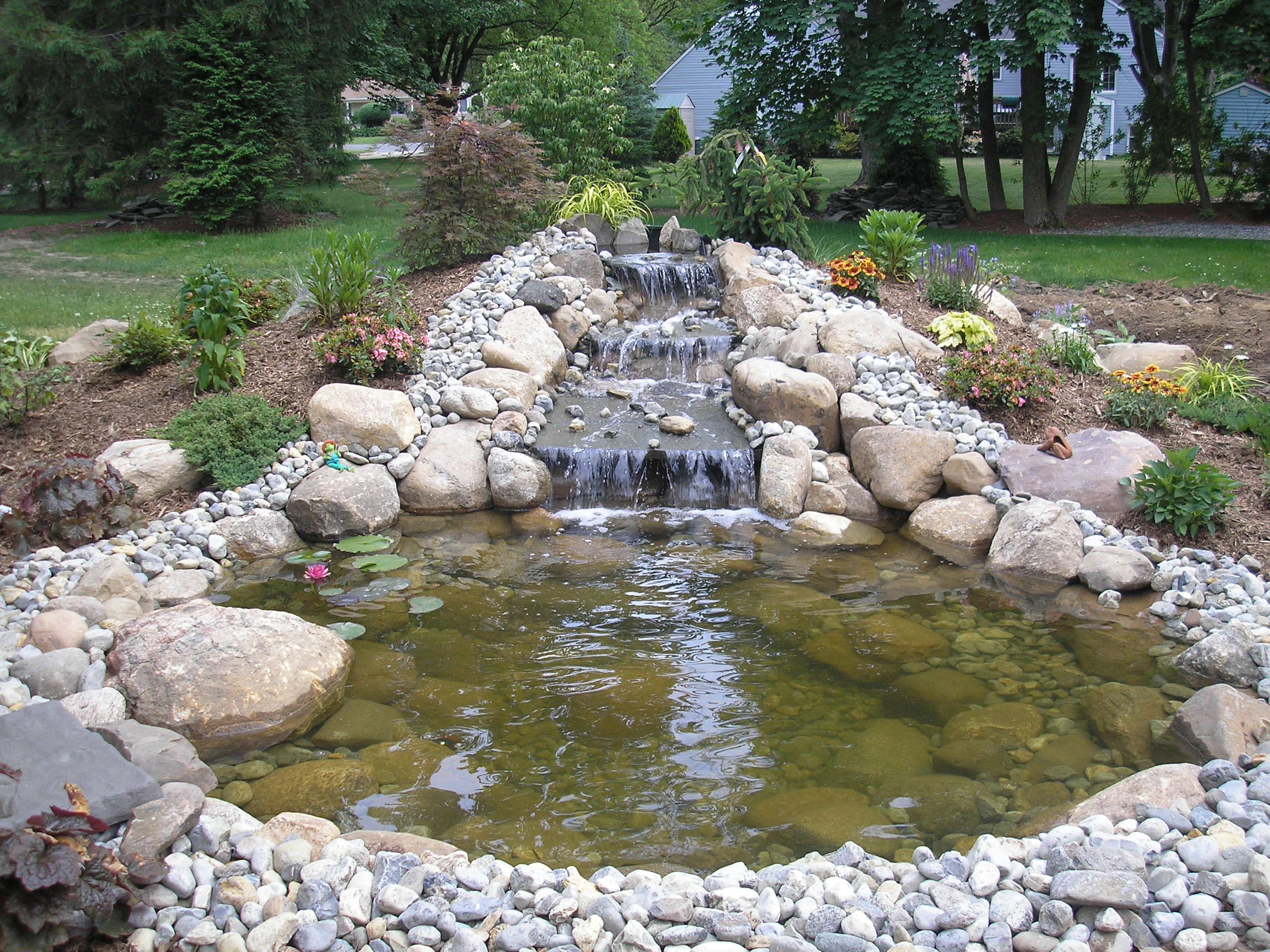 Small Backyard Waterfall Design Ideas