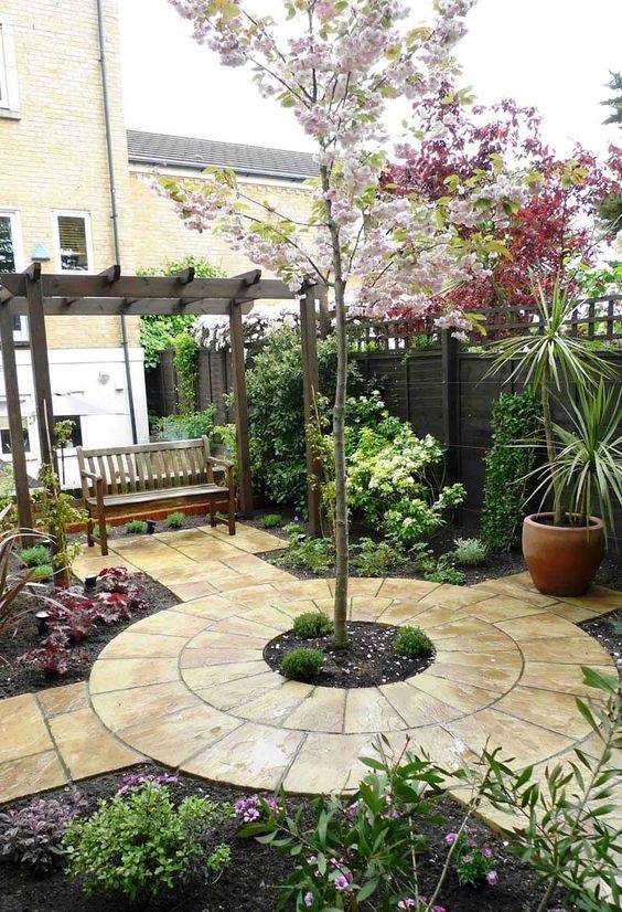 Cute Garden Backyard Garden Design