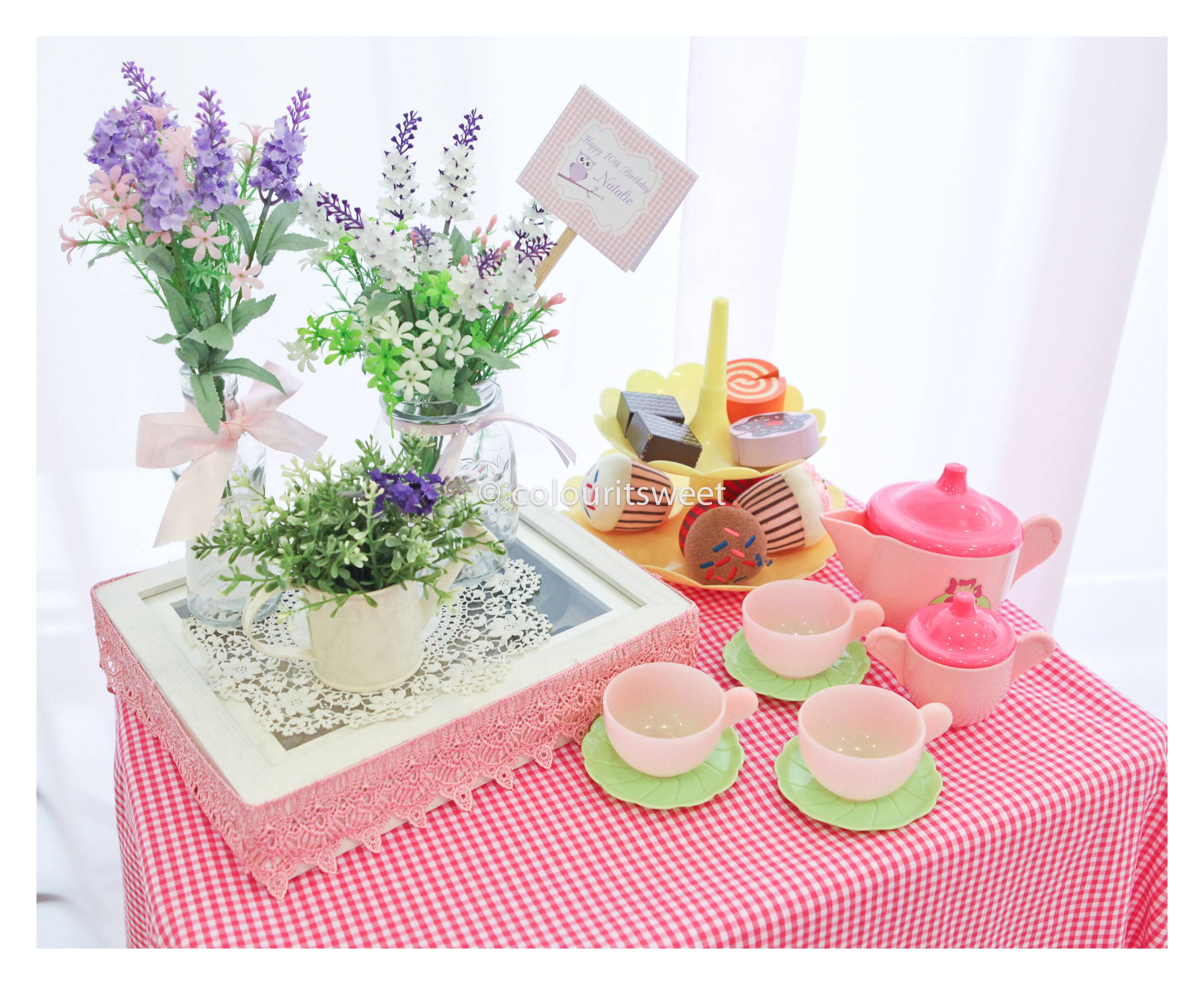 Natalies English Garden Party Feat