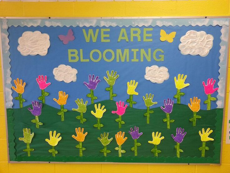 Spring Kindergarten Bulletin Board