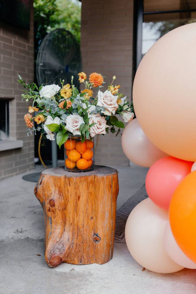 A Simple Citrusthemed Baby Shower