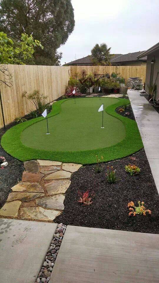 Landscaping Ideas Golf Course Garden Backyard Landscaping