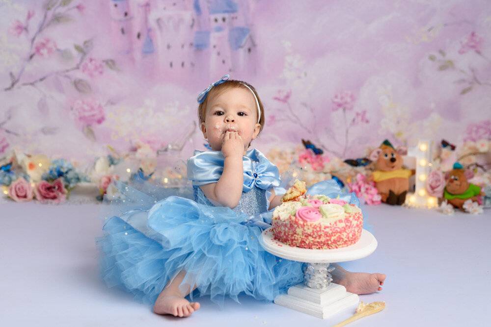 Adorable Baby Girl St Birthday Photoshoot Ideas