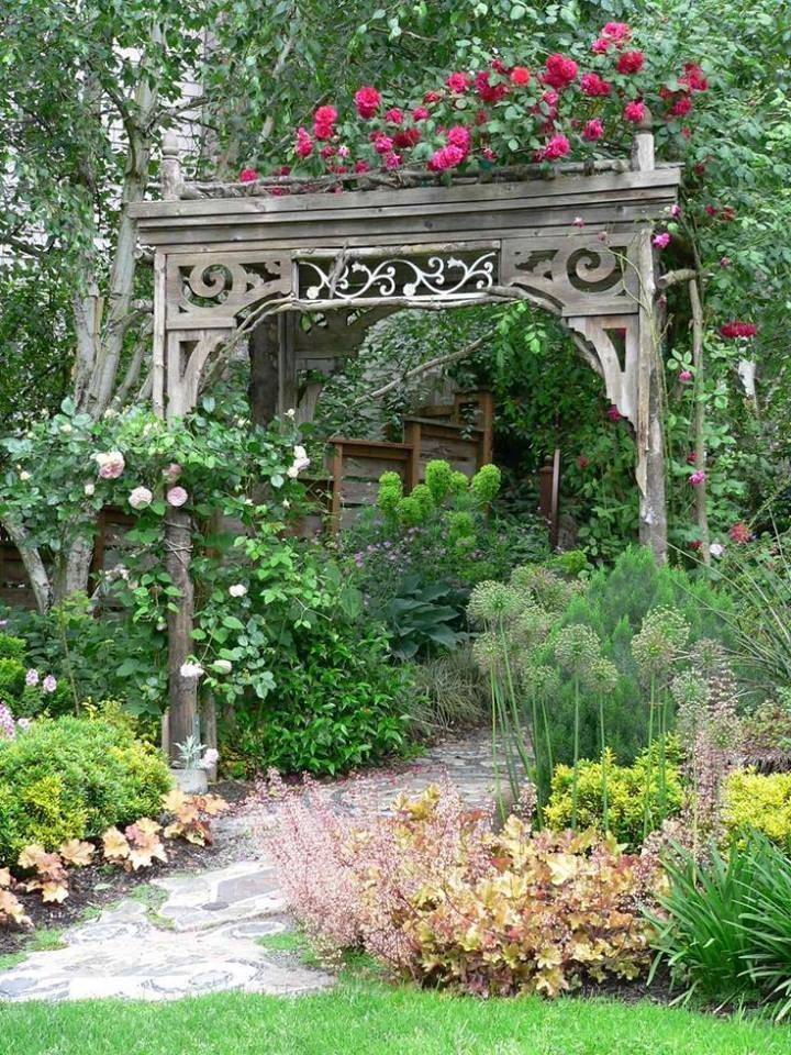 Awesome Diy Garden Pathway Ideas Backyard Garden Design Cottage