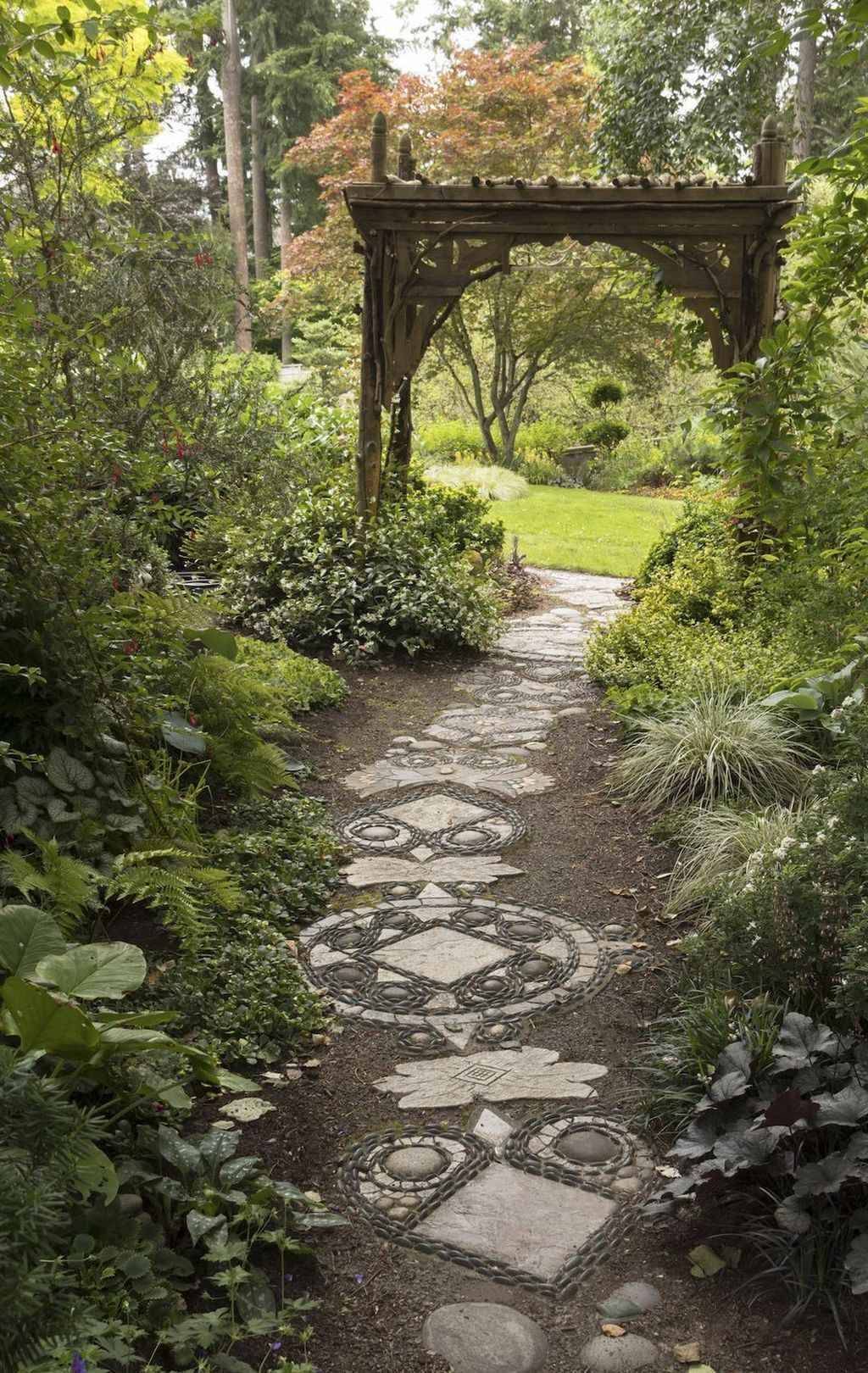 Wonderful Secret Garden Pathway Design Ideas