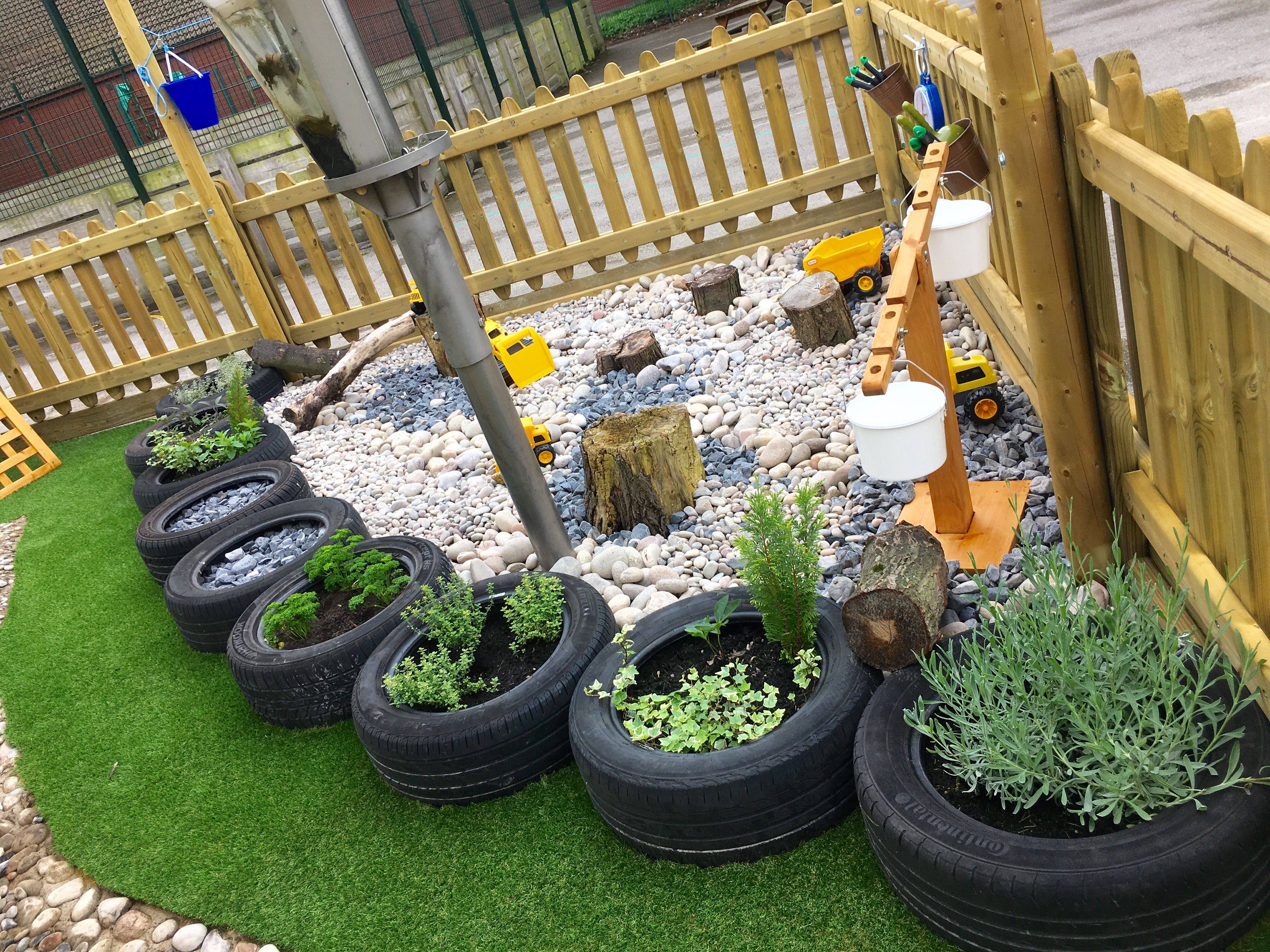 Cute And Simple School Garden Design Ideas