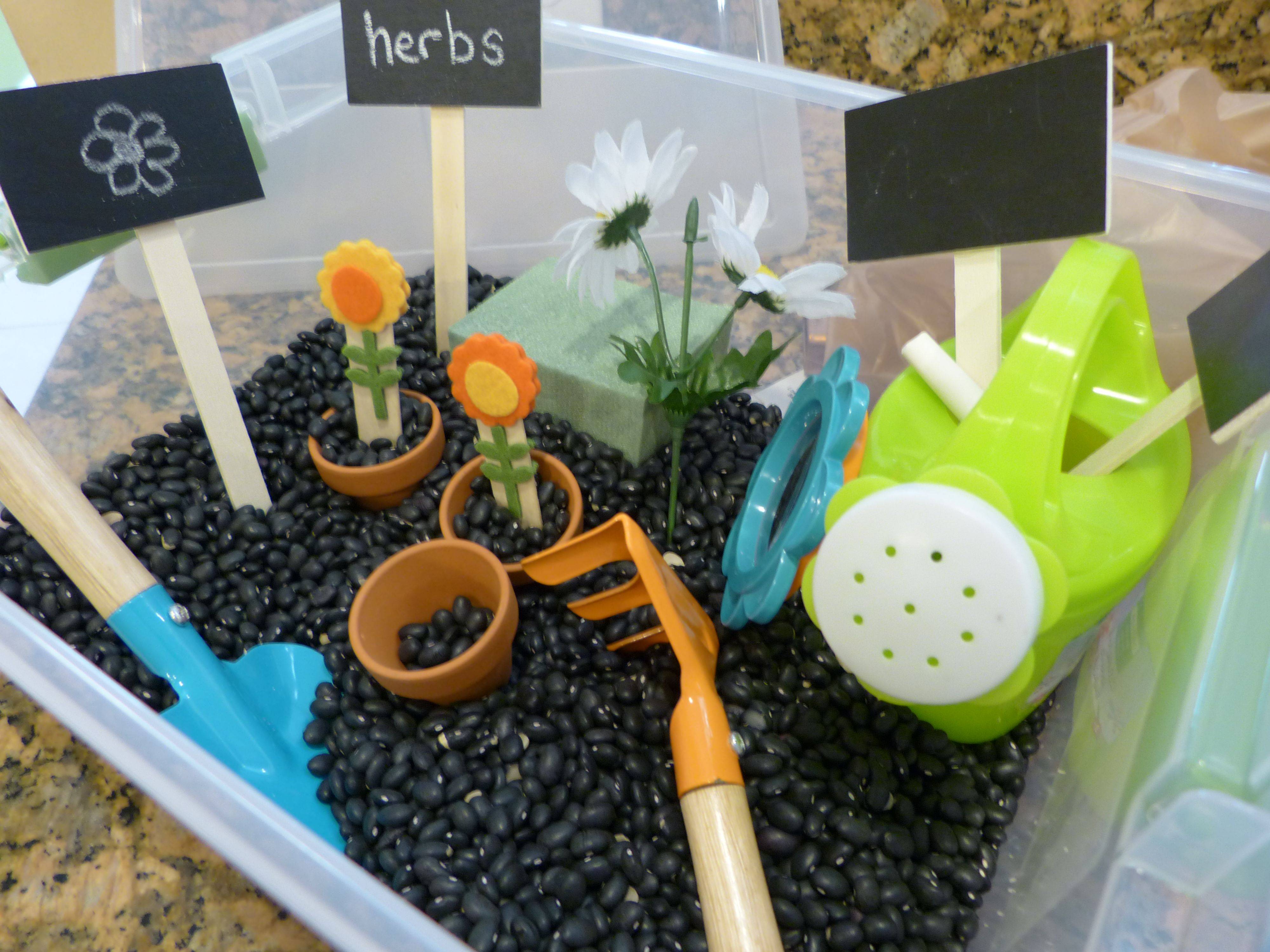 23 Garden Sensory Bin Ideas Worth a Look SharonSable