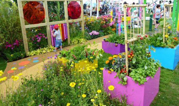 A Sensory Garden Flowerpotman Landscape
