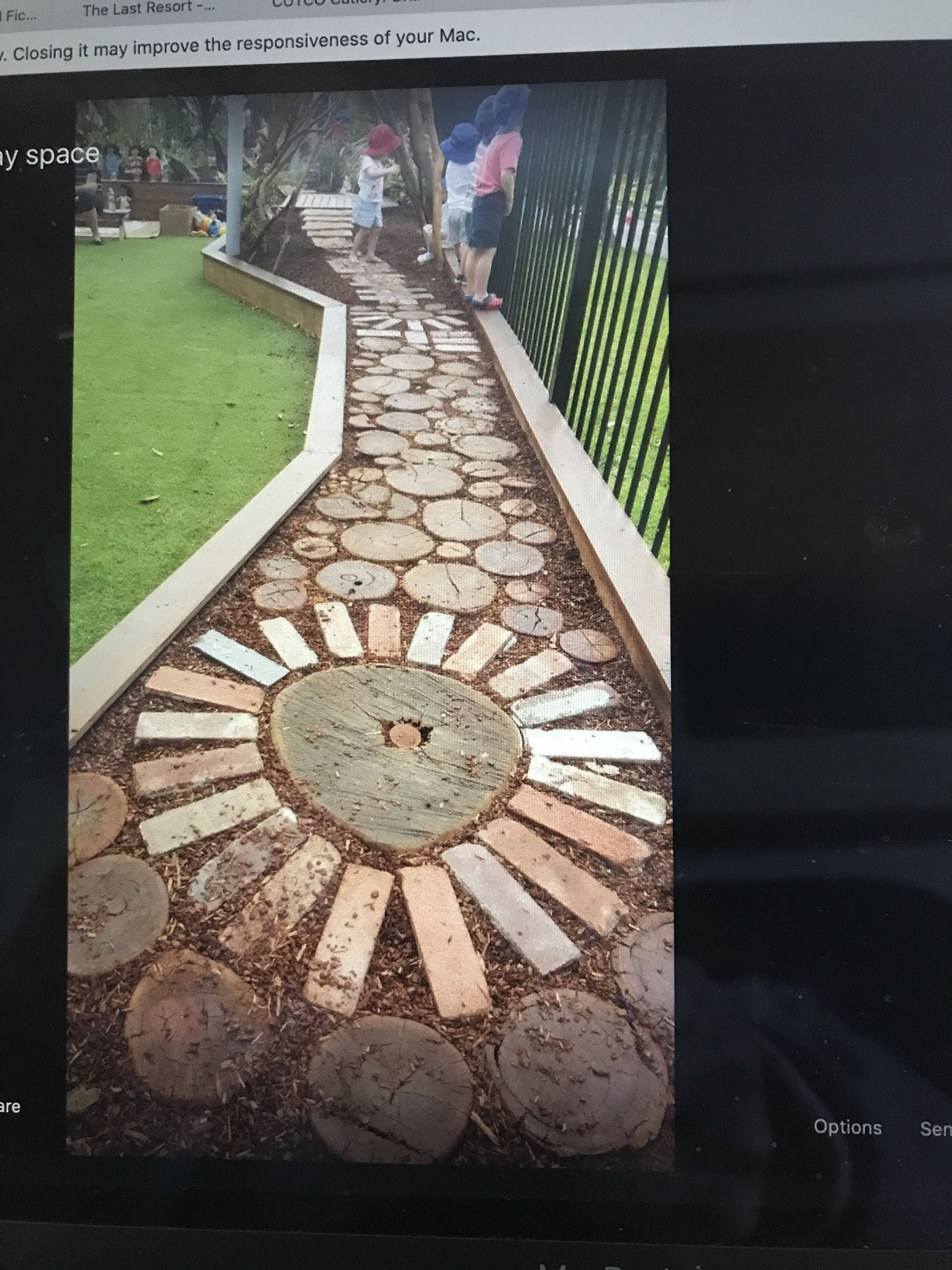 Diy Sensory Garden Path