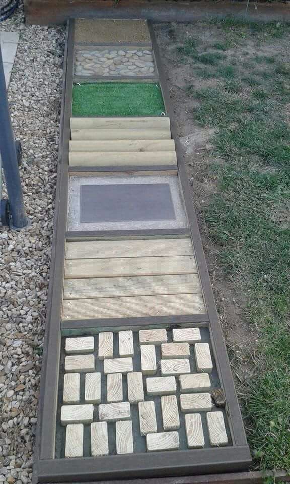 These Creative Sensory Walk Activities