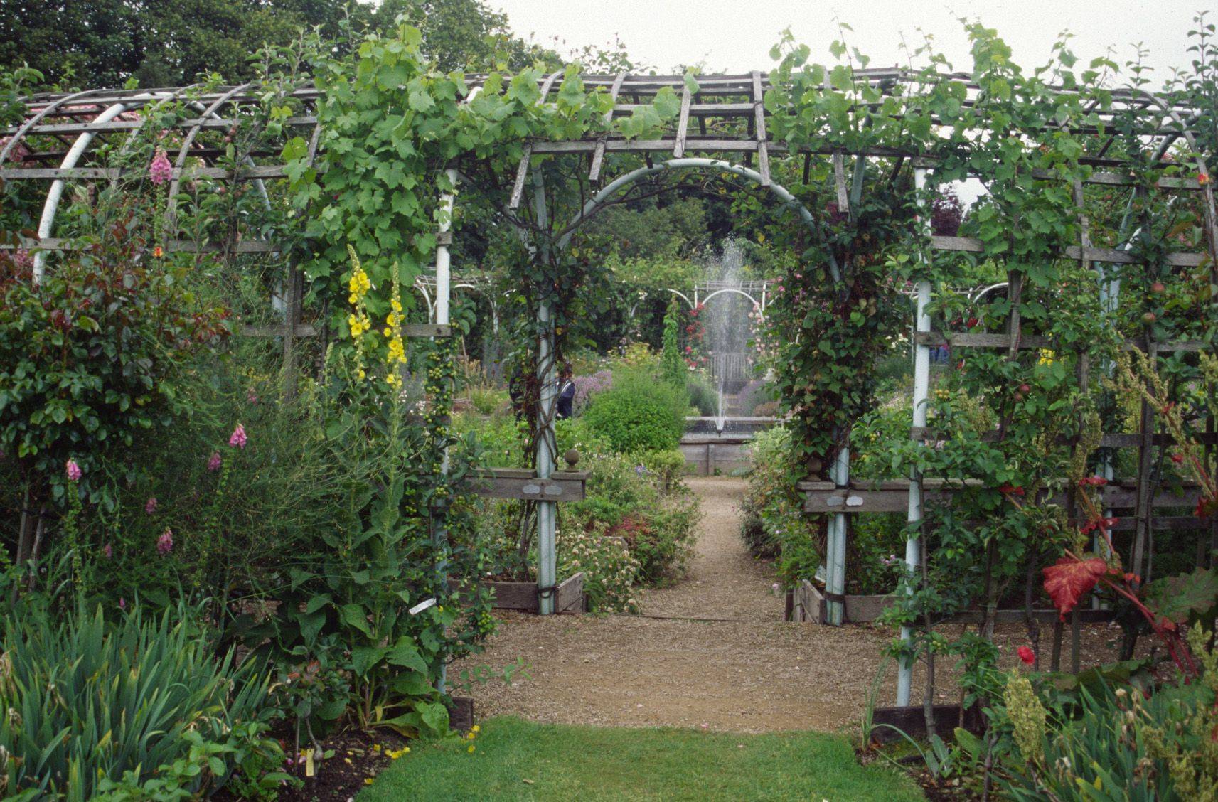Arches Metal Stone Wood And Plastic Arbor Ideas