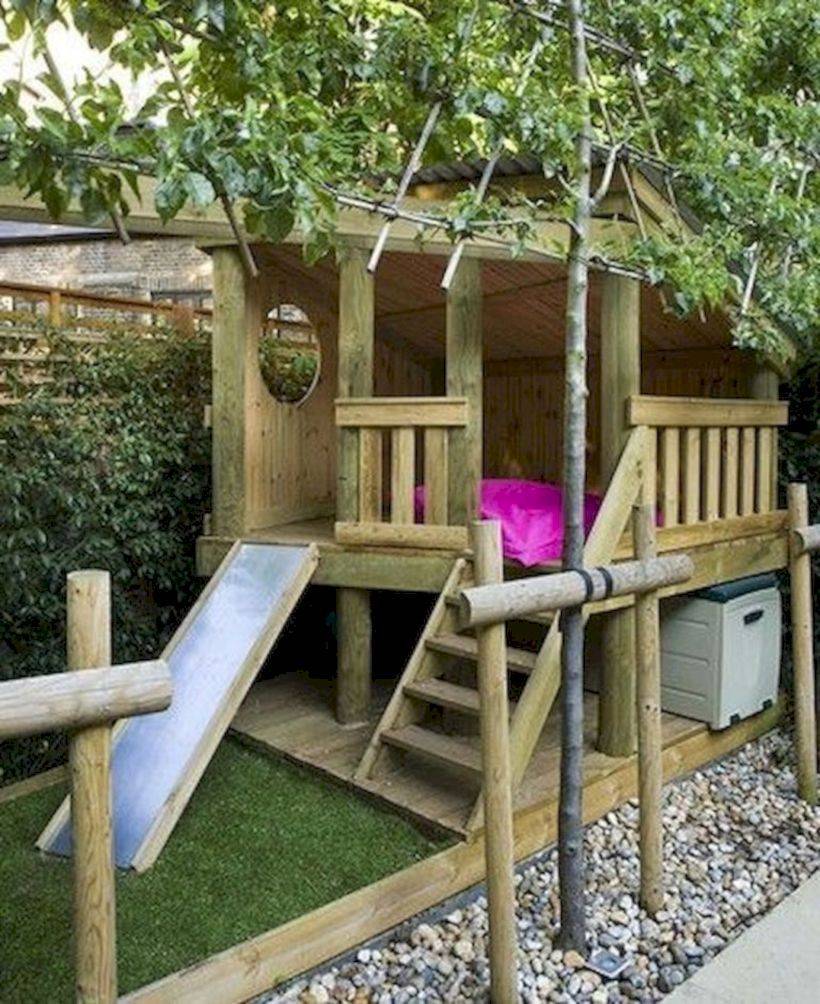 A Backyard Kids Play Area