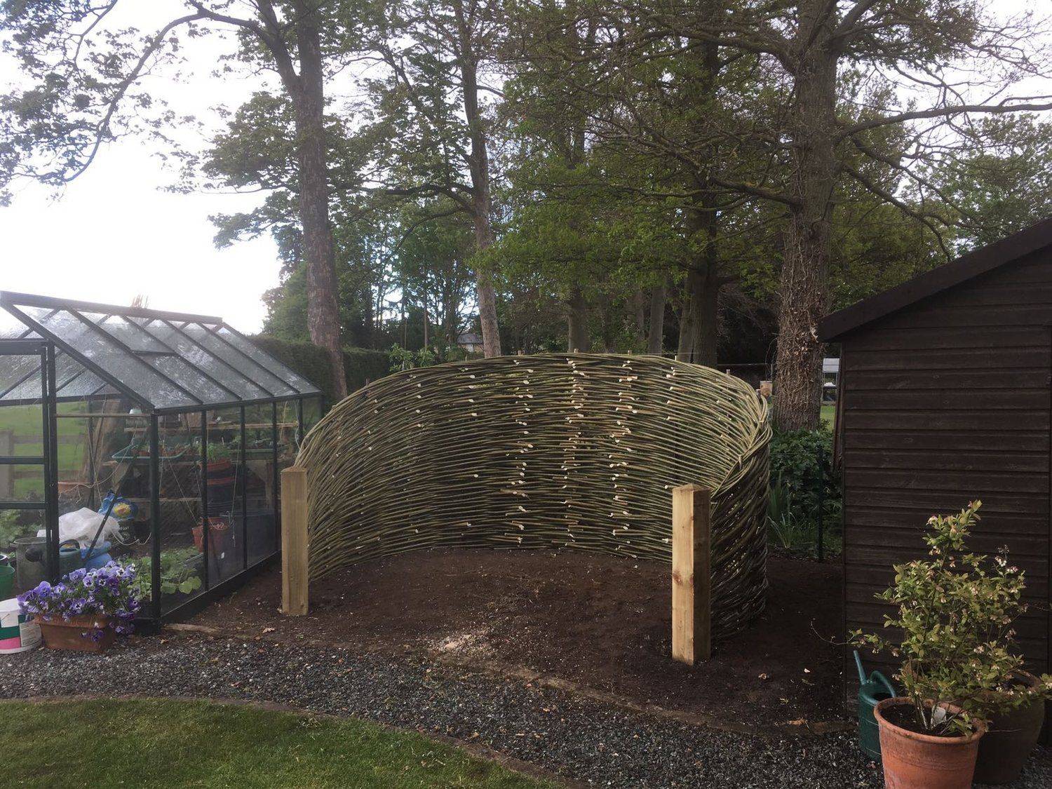 Outdoor Rustic Furniture Garden Structures