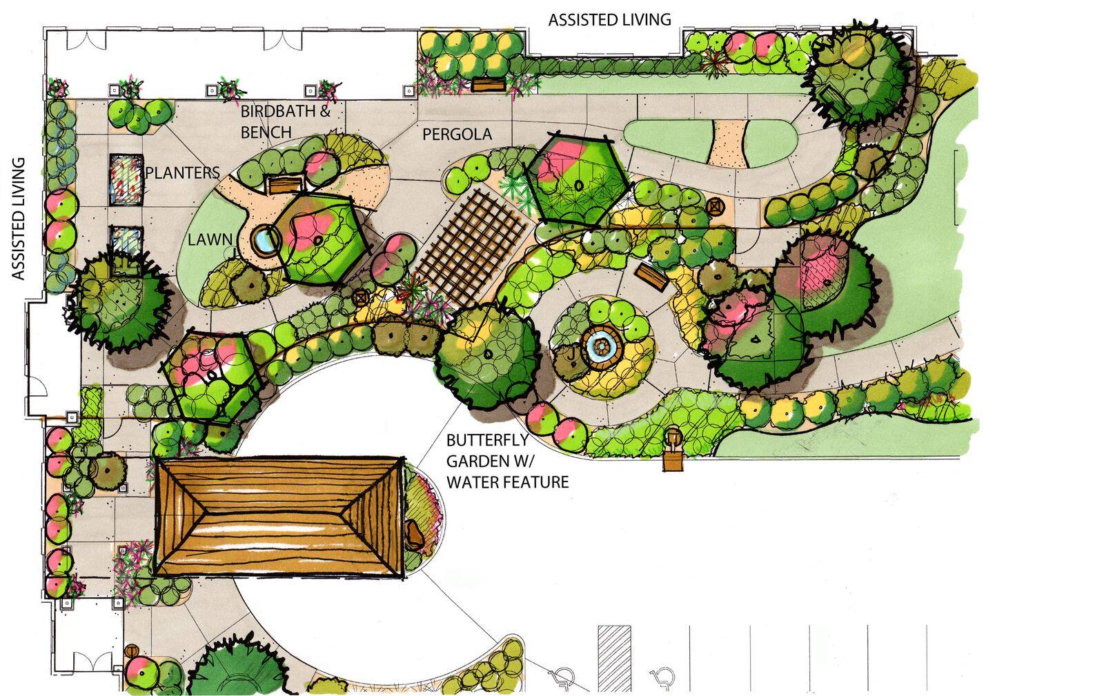 Alzheimers Australia Memory Garden Design