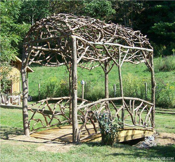 Wedding Decor Rustic Arbor