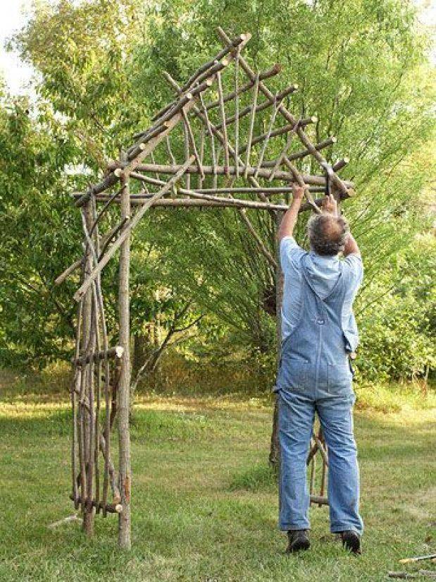 22 Twig Garden Arch Ideas You Must Look SharonSable