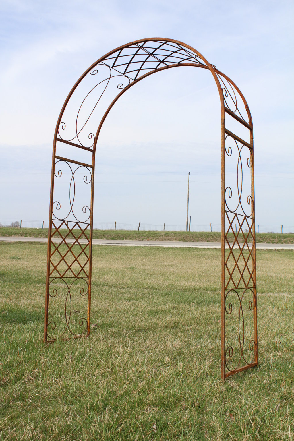 Planters Garden Arch Trellis