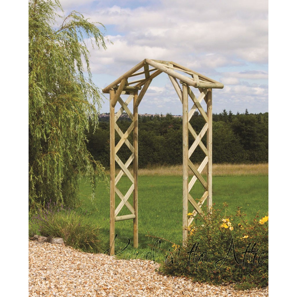 Handcrafted Sweet Chestnut Garden Arches